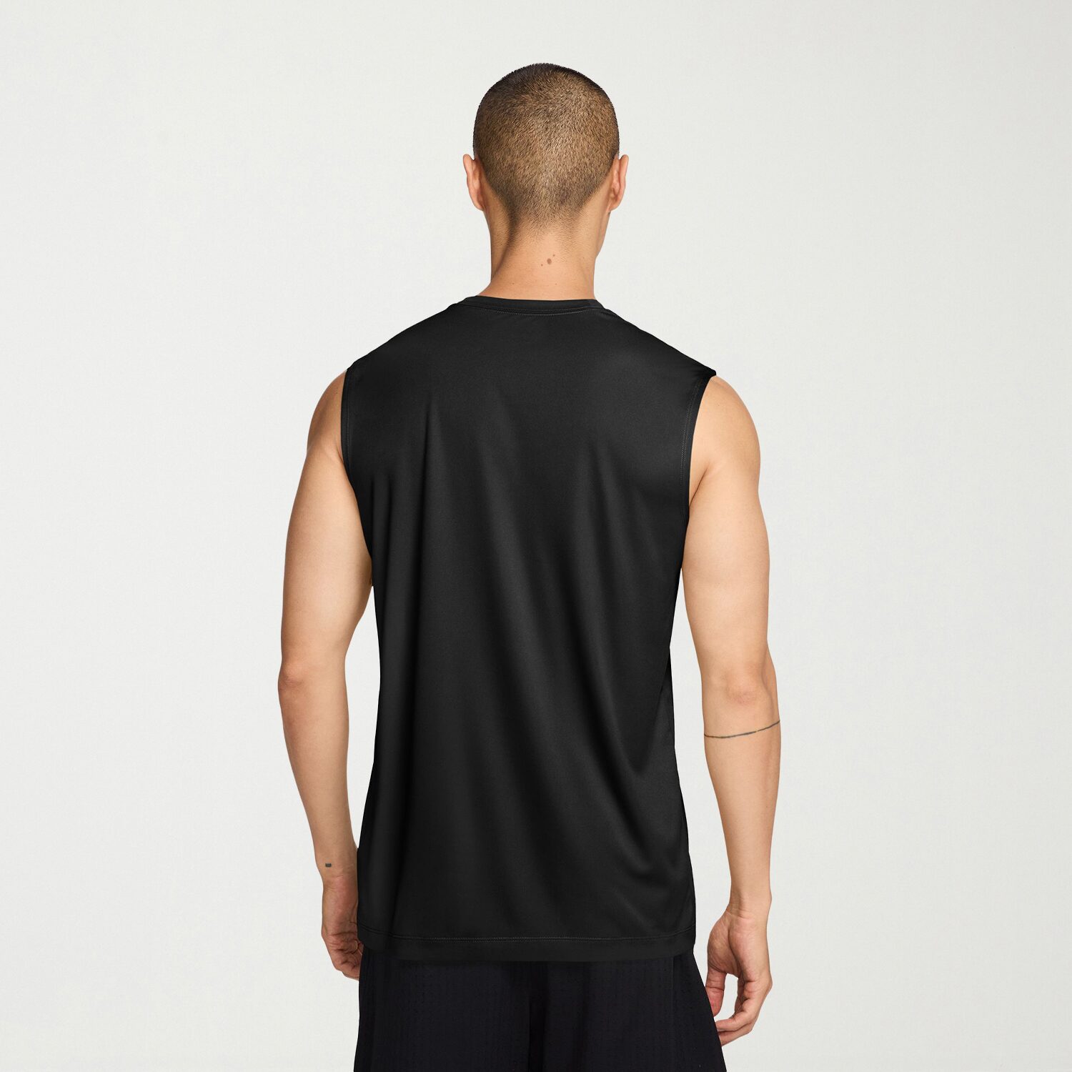 Nike Dri Fit Mens Crew Neck Sleeveless Muscle T-Shirt