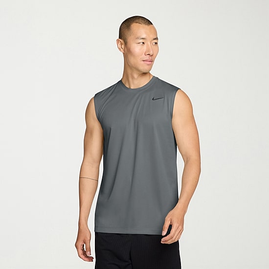 Nike Dri Fit Mens Crew Neck Sleeveless Muscle T-Shirt