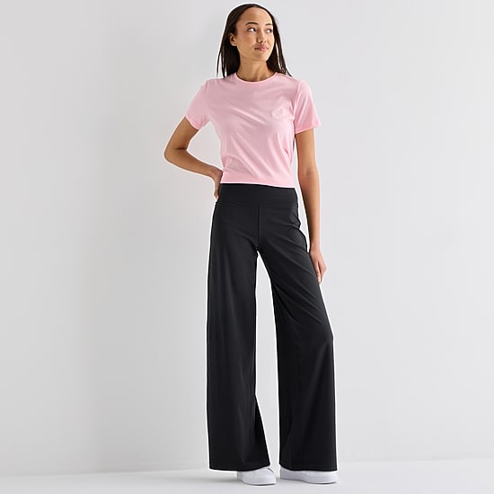 Xersion EverUltra Womens High Rise Wide Leg Yoga Pant