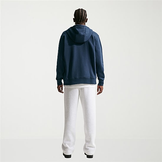 Nike Mens Long Sleeve Fleece Zipper Active Hoodie