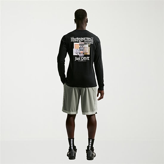 Nike Mens Mid Rise 11" Basketball Short