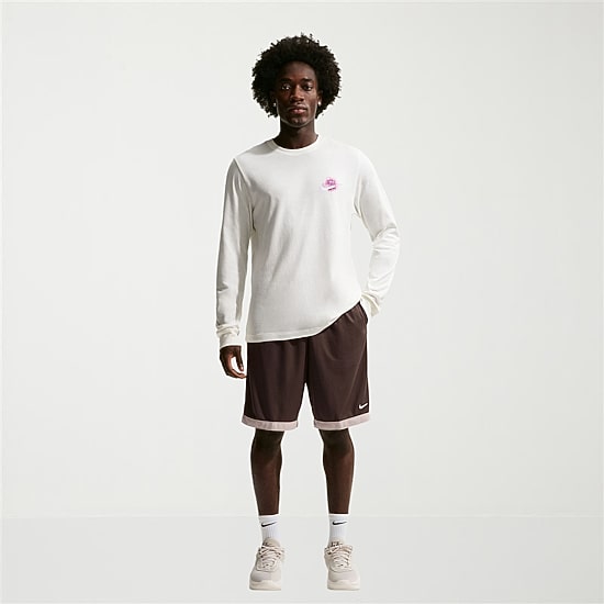 Nike Mens Mid Rise 11" Basketball Short