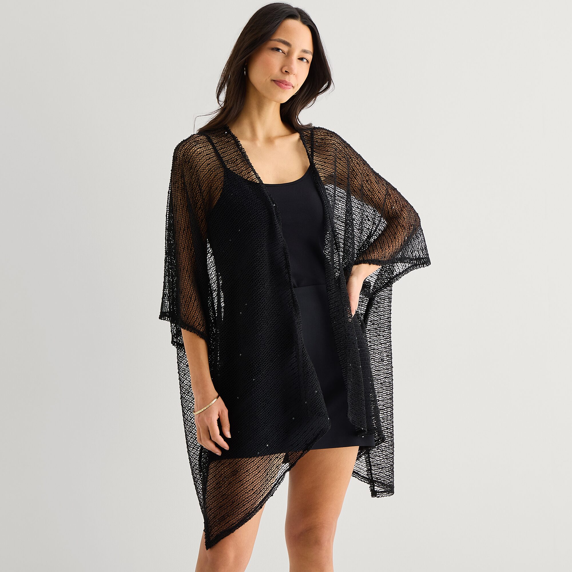 SOL and MER Popcorn Textured Topper Wrap