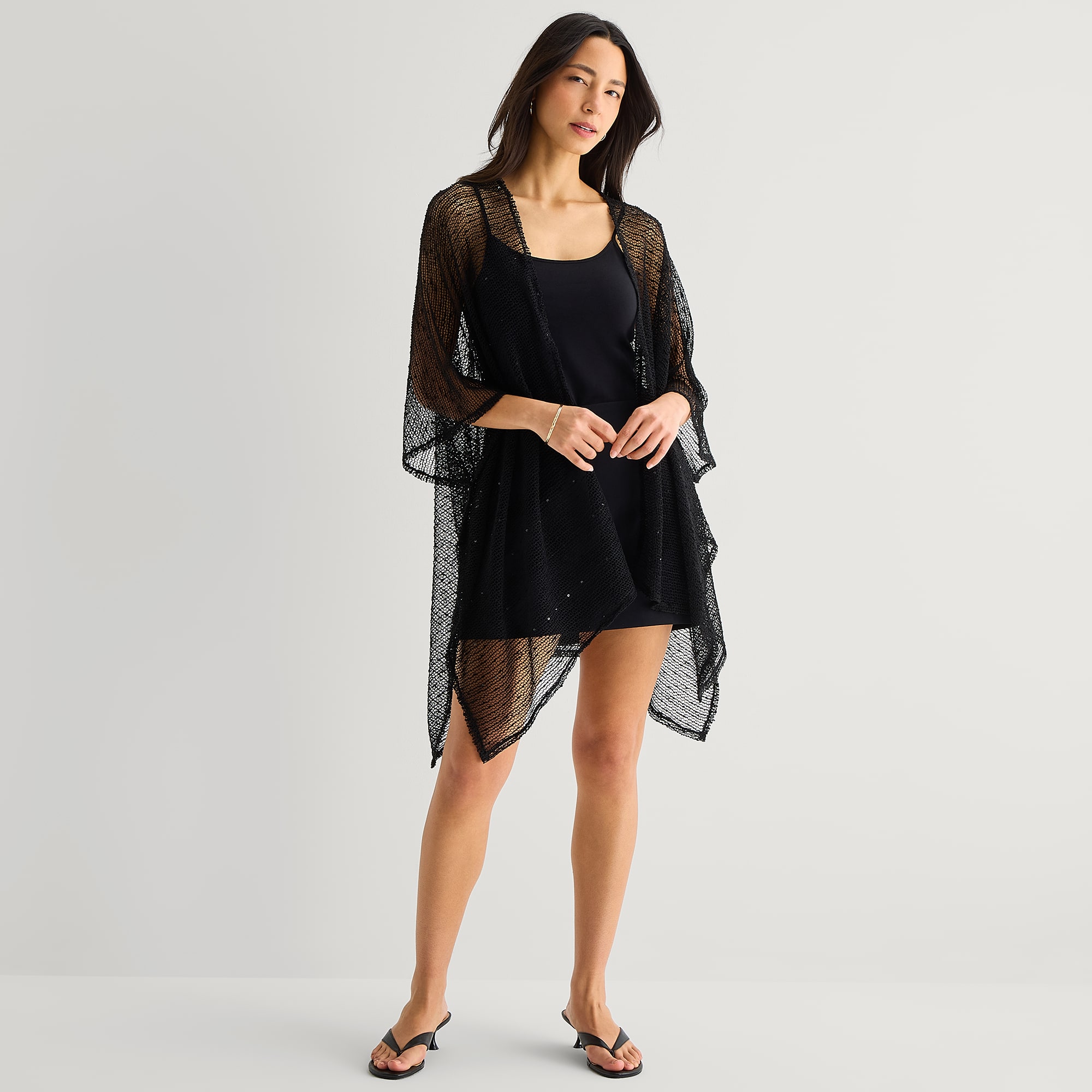 SOL and MER Popcorn Textured Topper Wrap