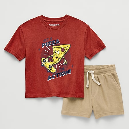 City boy coordinate set × 2 Xersion Little & Big Kid Boys 2-pc. Pant Set, Color: True Nautical