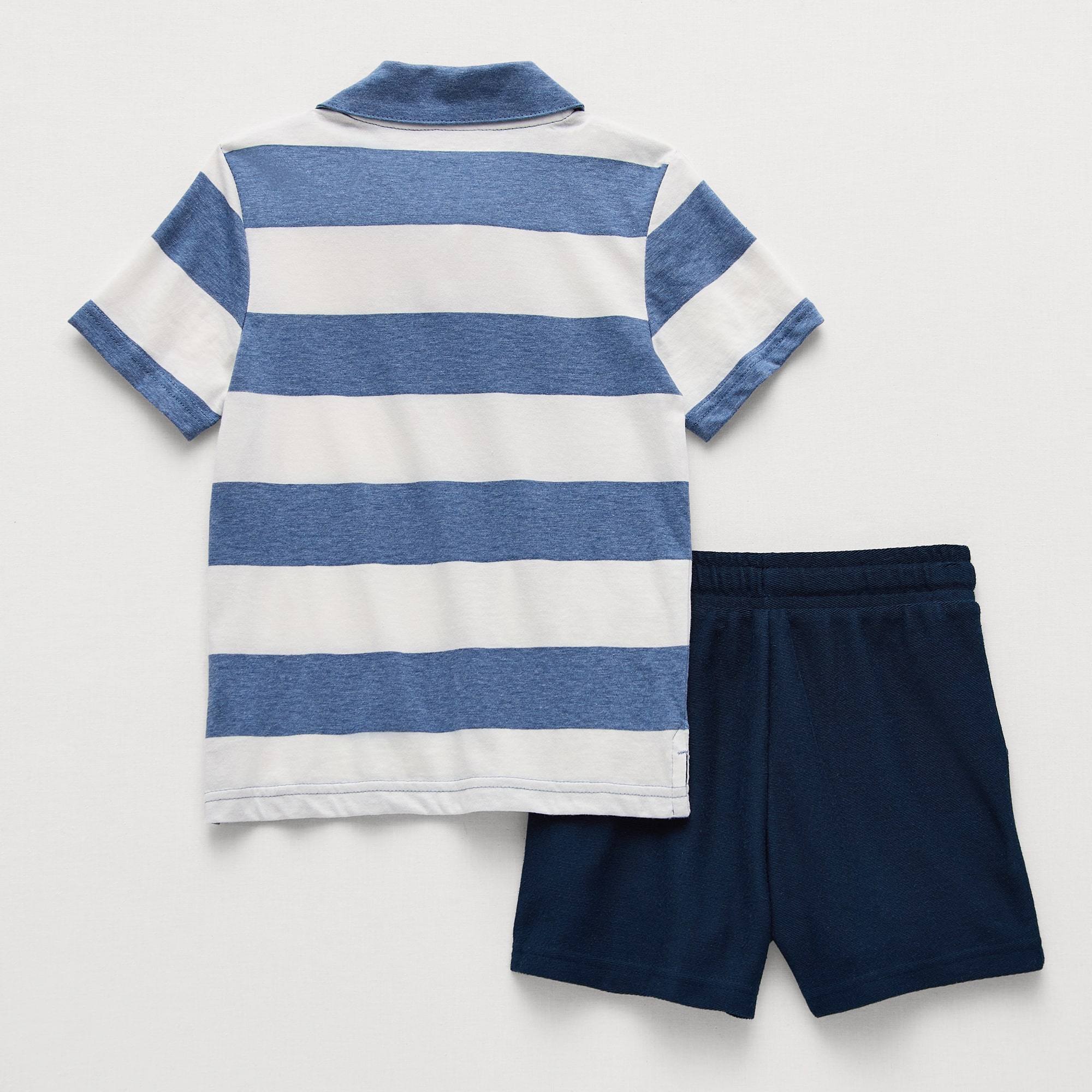 Thereabouts Polo Little Boys 2-pc. Short Set