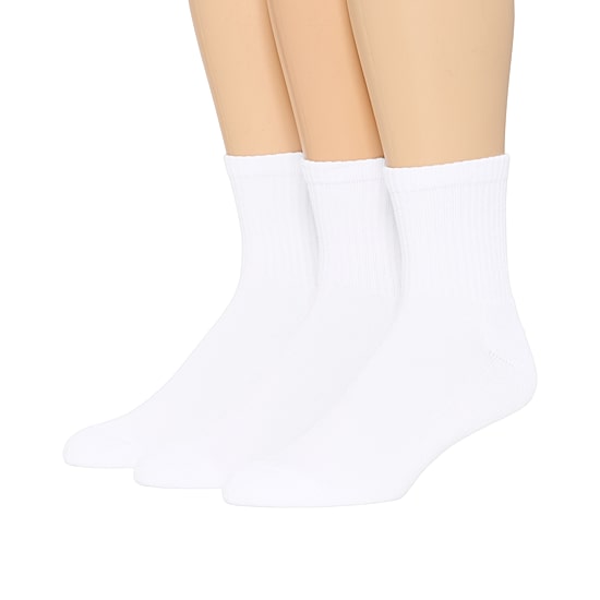 Arizona Mens 3 Pair Crew Socks