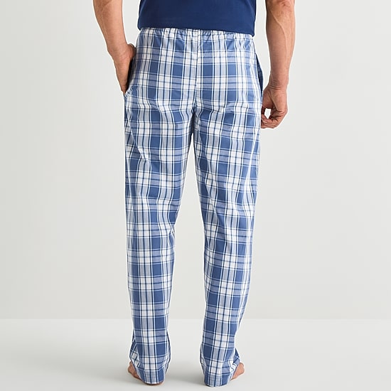St. John's Bay Mens Poplin Pajama Pants