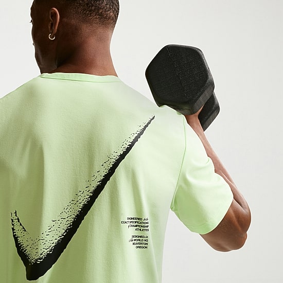 Nike Hyverse Mens Crew Neck Short Sleeve Quick Dry Active T-Shirt