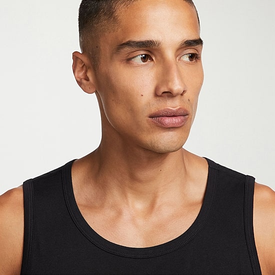 Nike Mens Crew Neck Sleeveless Muscle T-Shirt