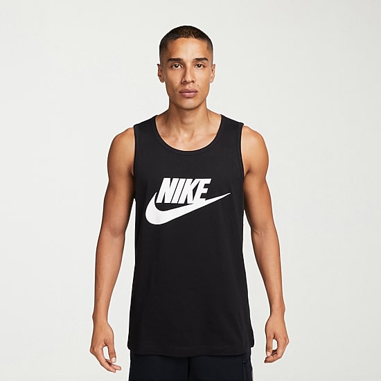 Nike Mens Crew Neck Sleeveless Muscle T-Shirt