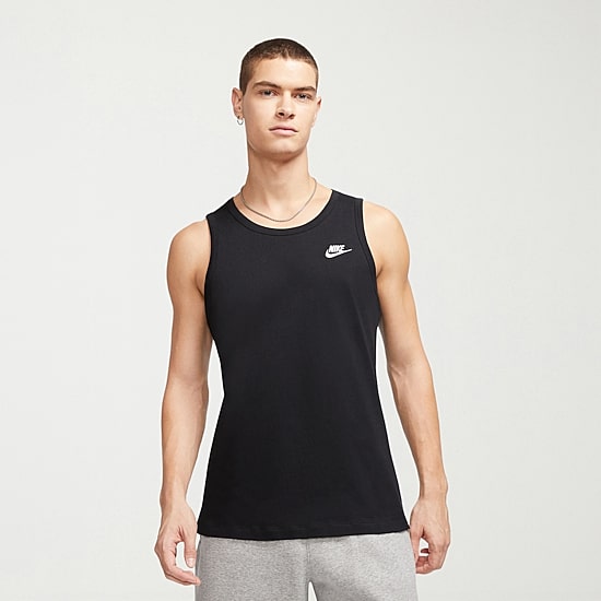 Nike Mens Crew Neck Sleeveless Muscle T-Shirt