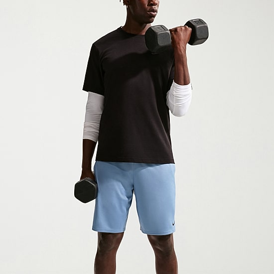 Nike Totality Mens 9" Mid Rise Quick Dry Workout Shorts