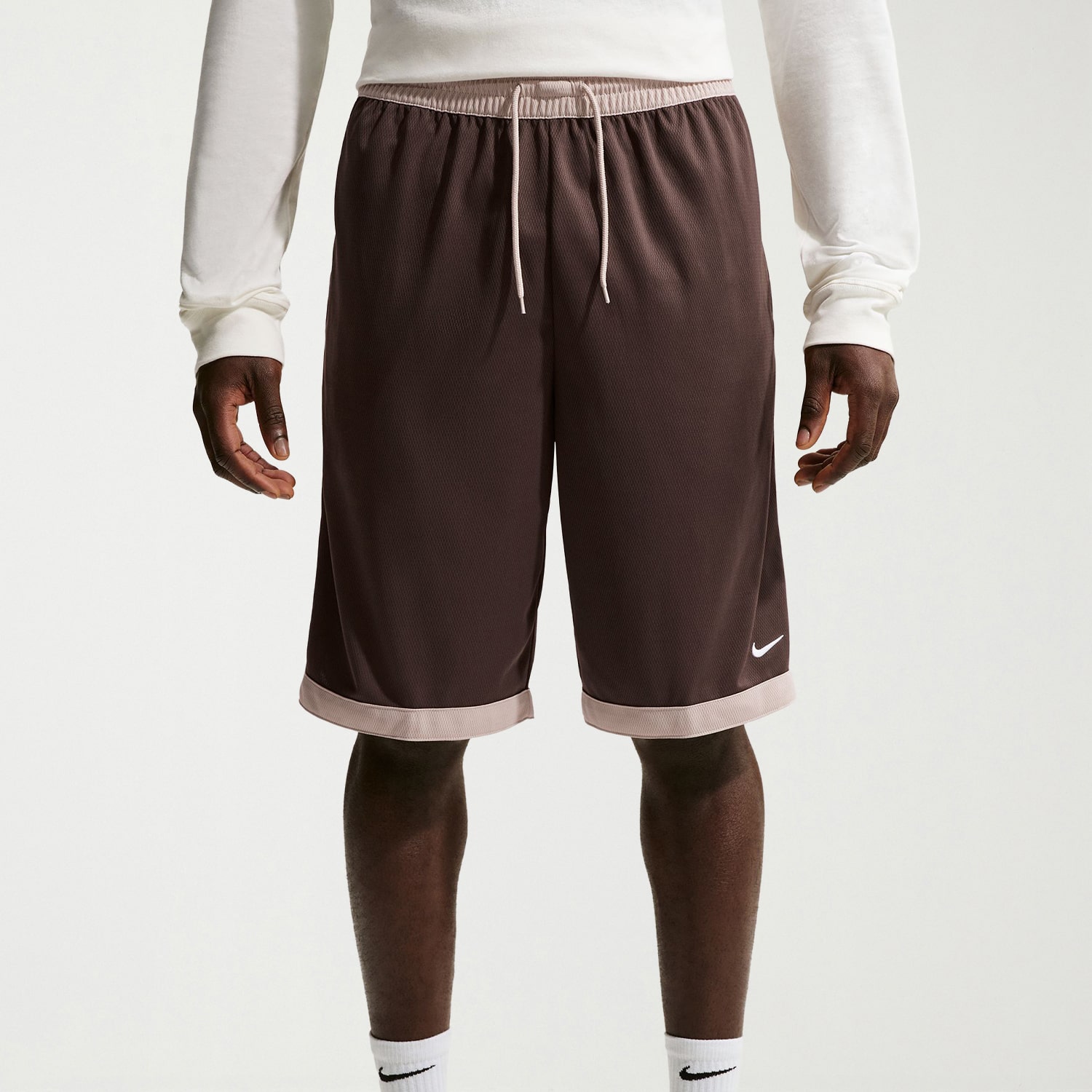 Nike Mens Mid Rise 11" Basketball Short