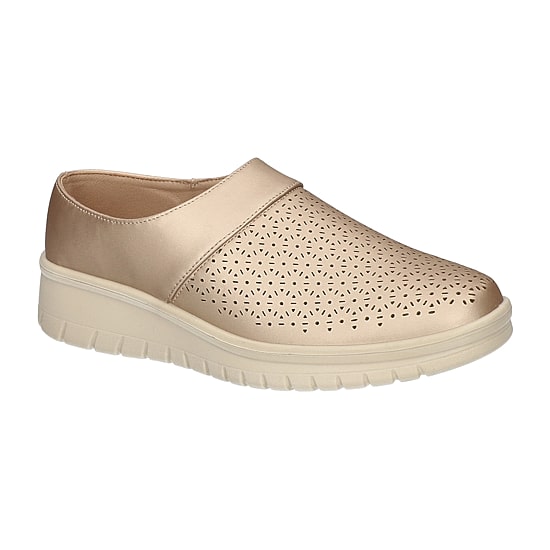 Easy Street Aretha Womens Round Closed Toe Mules