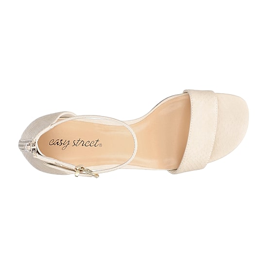 Easy Street Womens Shalee Heeled Sandals