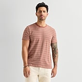 mutual weave Mens Round Neck Short Sleeve T-Shirt