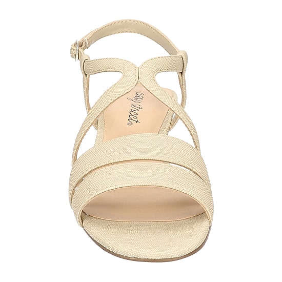 Easy Street Womens Blissful Heeled Sandals