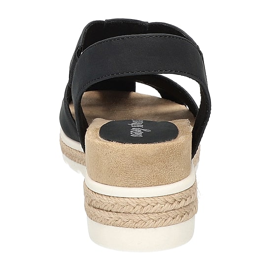 Easy Street Womens Freeport Espadrille Wedge Sandals
