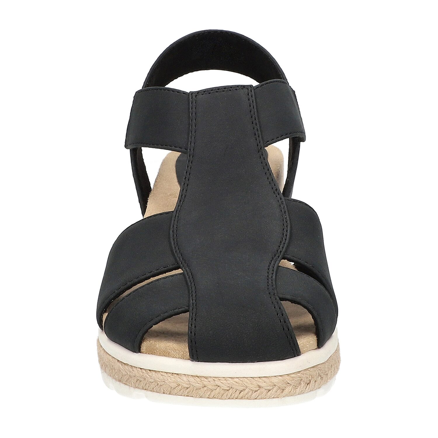 Easy Street Womens Freeport Espadrille Wedge Sandals