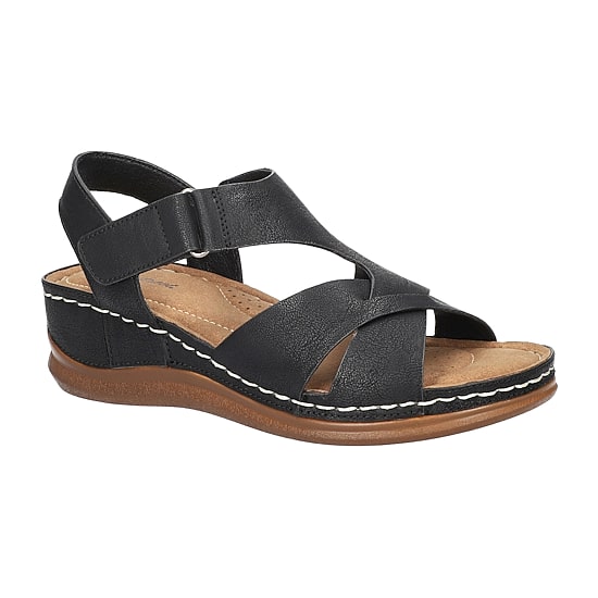 Easy Street Womens Lani Wedge Sandals