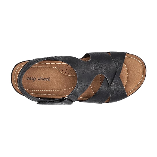 Easy Street Womens Lani Wedge Sandals