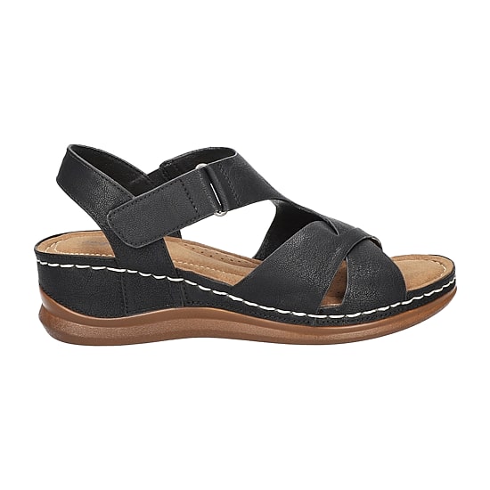 Easy Street Womens Lani Wedge Sandals