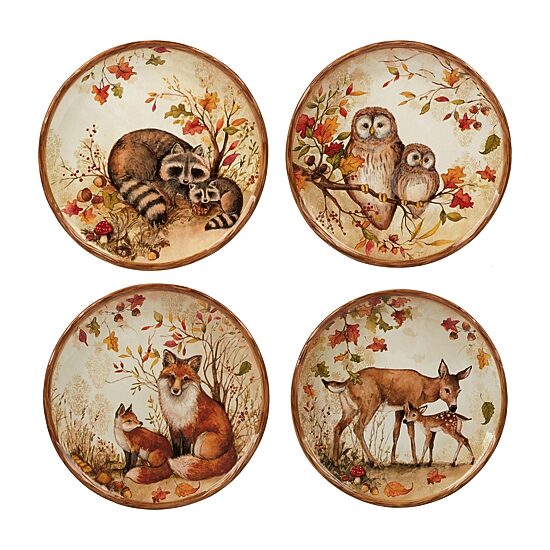 Certified International Pine Forest 16-pc. Earthenware Dinnerware Set