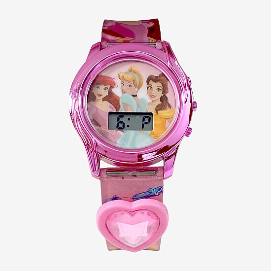 Disney Collection Princess Girls Pink Strap Watch Pn4692jc