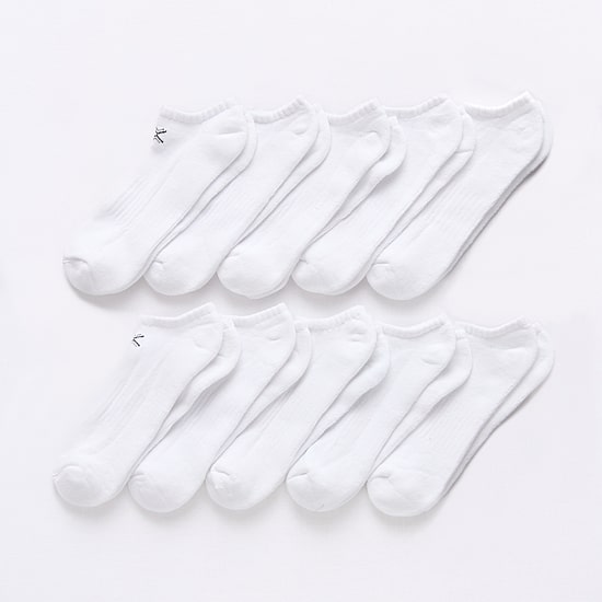 Xersion Quick-Dri Mens 10 Pair Low Cut Socks
