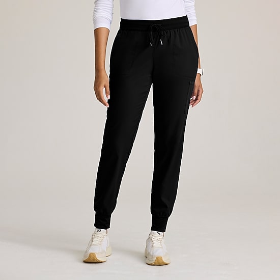 Grey's Anatomy™ by Barco Classic Grp689 Finley 6-Pocket Mid-Rise Jogger Womens Plus Tall Moisture Wicking Scrub Pant