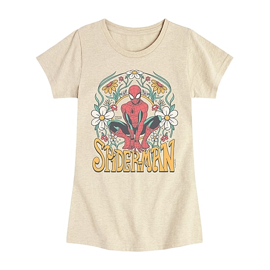 Disney Collection Little & Big Kid Girls Crew Neck Short Sleeve Regular Fit Guardians of the Galaxy Graphic T-Shirt