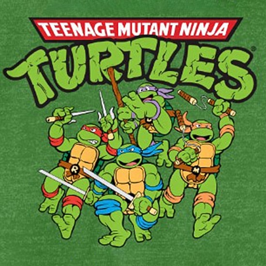 Mens Short Sleeve Teenage Mutant Ninja Turtles Graphic T-Shirt