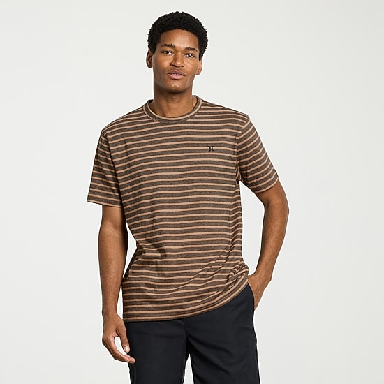 Hurley Mens Crew Neck Short Sleeve T-Shirt