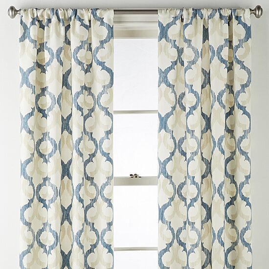 Addison Rod Pocket Light-Filtering Set of 2 Curtain Panel