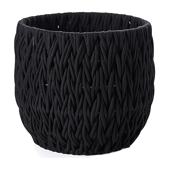 Baum Vertical Weave Round Rope Basket
