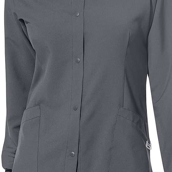 Wink® W123 Crew Neck Warm Up Womens Plus Moisture Wicking Wrinkle Resistant Quick Dry Scrub Jackets