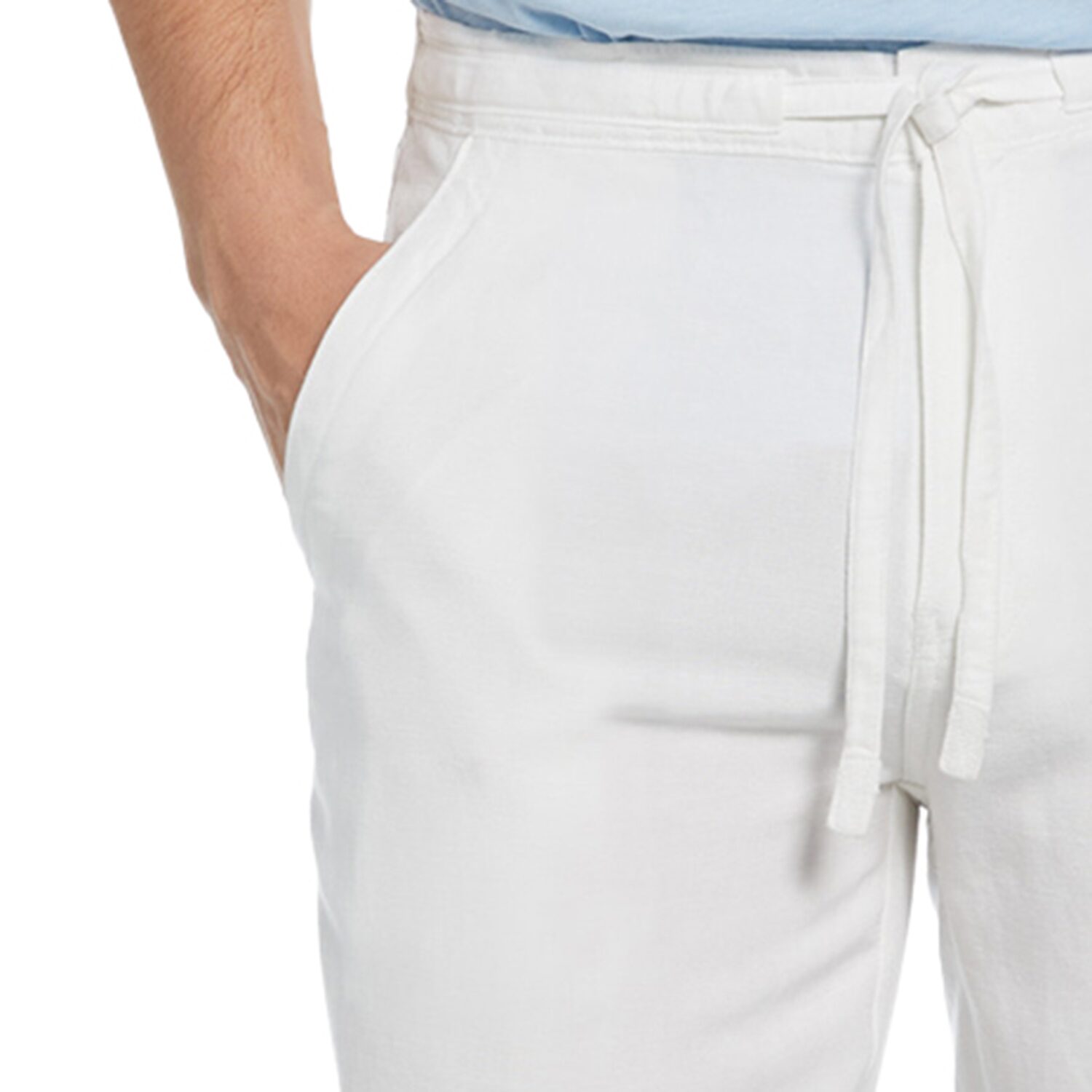 Cubavera 30" Inseam Linen Mens Regular Fit Drawstring Pant