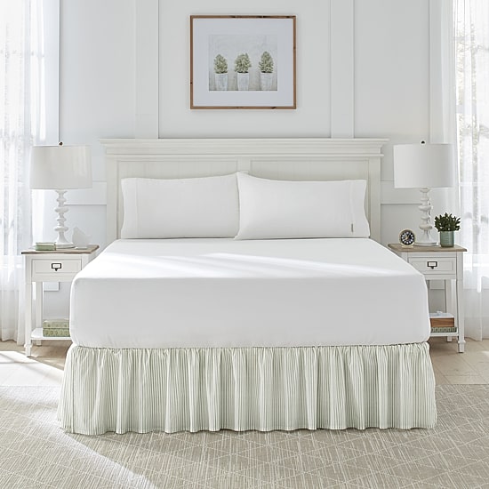 Laura Ashley Classics Cotton 14" Bed Skirt