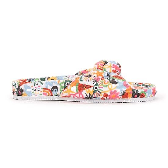 Muk Luks Womens Memory Foam Slip-On Slippers