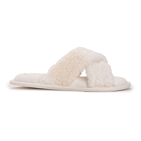 Muk Luks Womens Memory Foam Slip-On Slippers