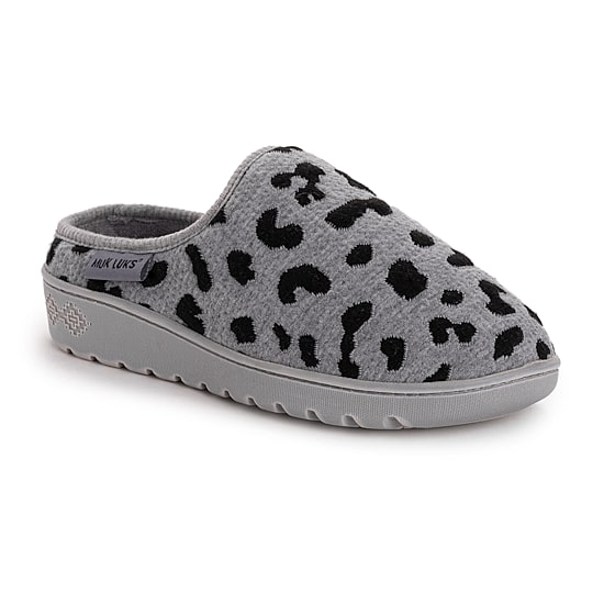 Muk Luks Womens Memory Foam Clog Slippers