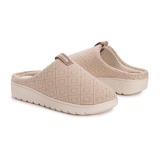 Muk Luks Womens Memory Foam Clog Slippers