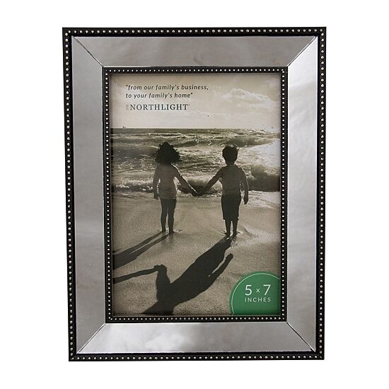 Northlight 5" X 7" Mirror Encased Tabletop Frame
