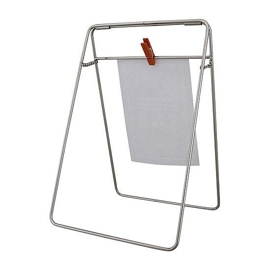 Northlight 4" X 6" Contemporary Silver Clip On Hanging Photo Display
