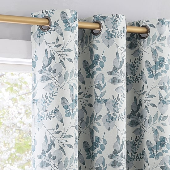 Sun Zero Percy Milford Print Grommet Top Energy Saving 100