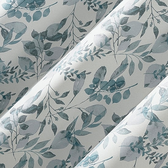 Sun Zero Percy Milford Print Grommet Top Energy Saving 100% Blackout Single Curtain Panel