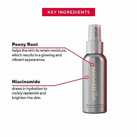 Mirabella Bulletproof Matte Setting Spray