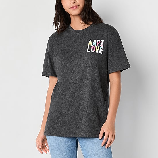 Hope & Wonder Asian American Pacific Islander Adult 'AAPI Love' Graphic T-Shirt