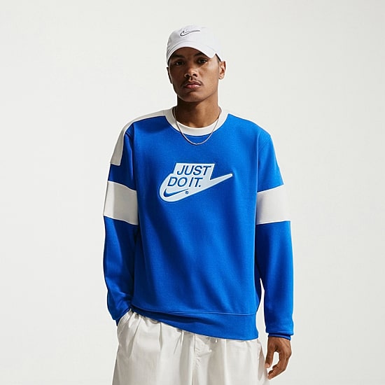 Nike Mens Crew Neck Long Sleeve Sweatshirt